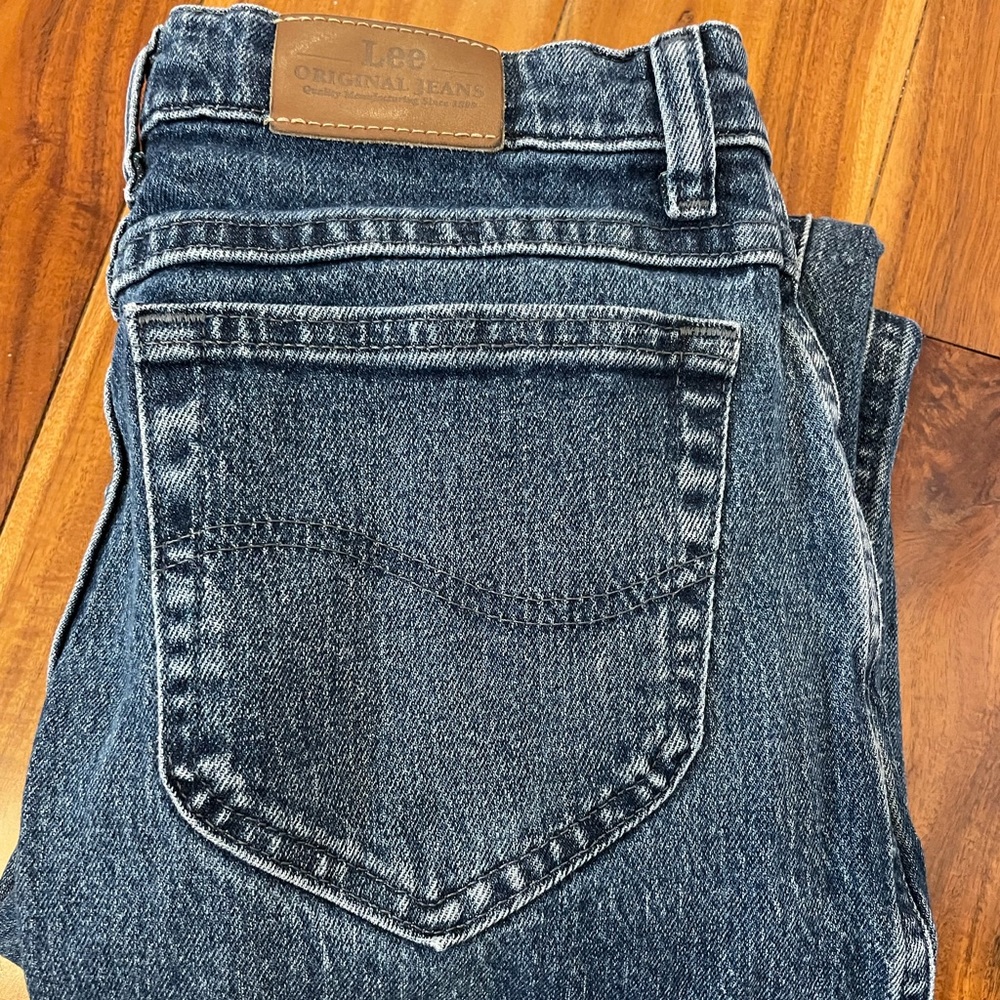 High waisted Lee jeans